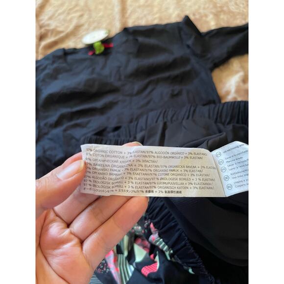 NWT skunkfunk‎ elastic hem mini dress with bottom graphic design size 2 - Picture 9 of 9